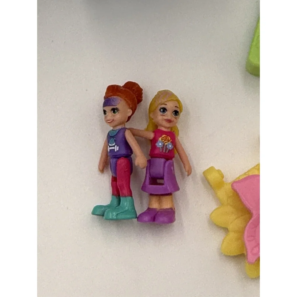 Polly Pocket Llama Party Piñata Playset HHX74 2 Dolls Accessories Mattel